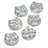 Glass Jar - Set of 6