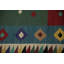 Tapis kilim vibrant 5 x 12 avec palette de couleurs vives