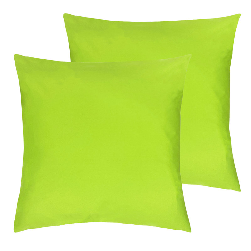 Indoor / Outdoor Square Cushion, Lime