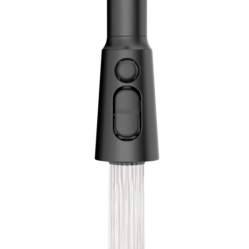 Moen Trew Single-Handle Pull-Down Sprayer Kitchen Faucet With Reflex And Power Boost, Matte Black