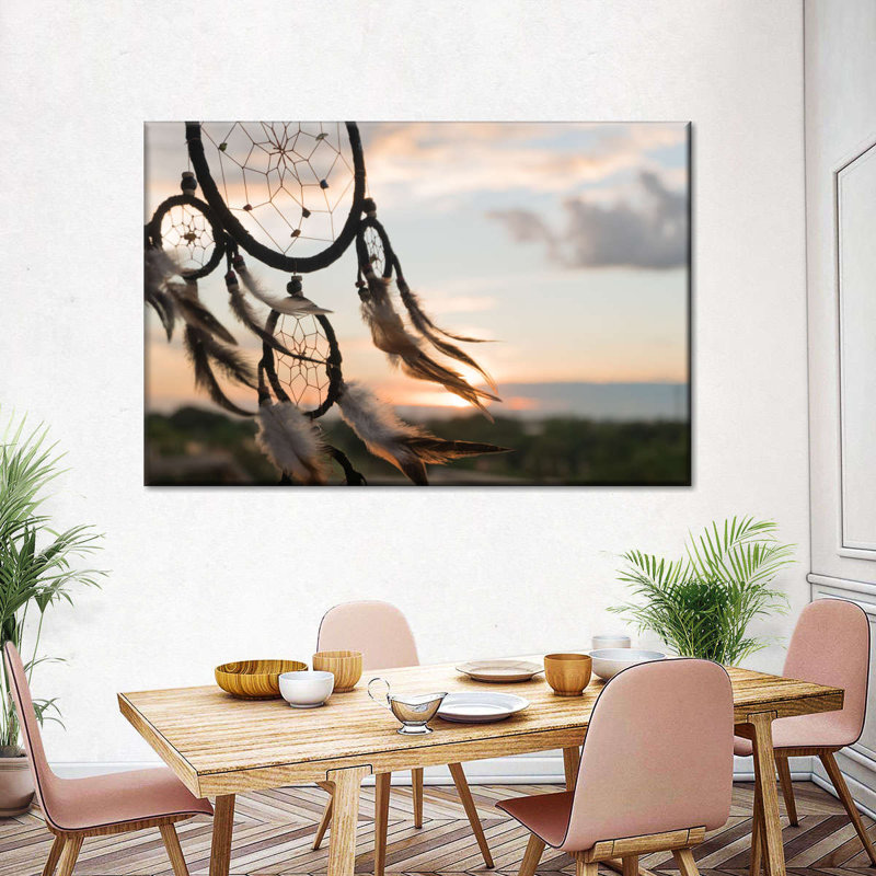 «American Indian Dreamcatcher», reproduction sur toile, L 26 po x H 39 po