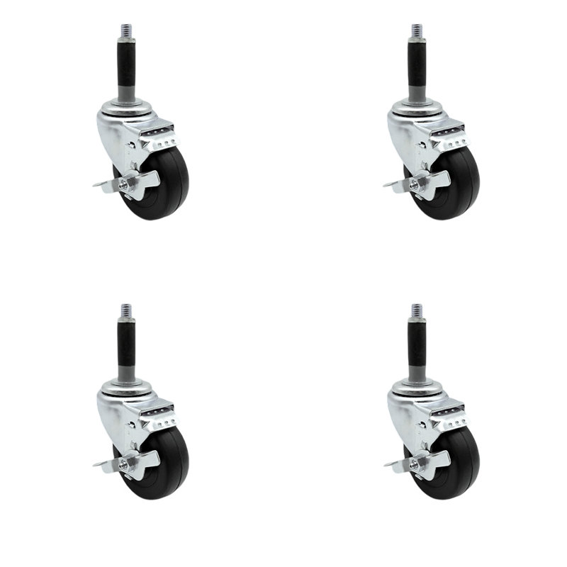Hard Rubber Caster