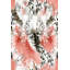 Tapis rectangulaire en polyester tissé à plat à la machine en noir / rose Coogee-1457247556