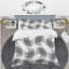 Ensemble de housse de couette monochrome Mid-Century-40703220