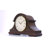 Bulova Burton Chiming Tambour Mantel Clock, B1520