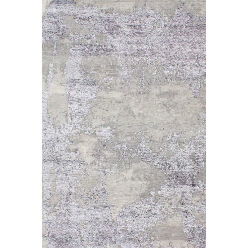Area Rug in Charcoal, Rectangle 8' x 10'