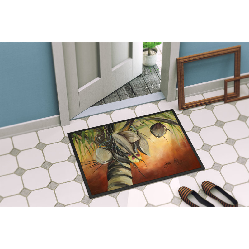 Winburn Non-Slip Indoor Doormat, Rectangle 2' x 3'