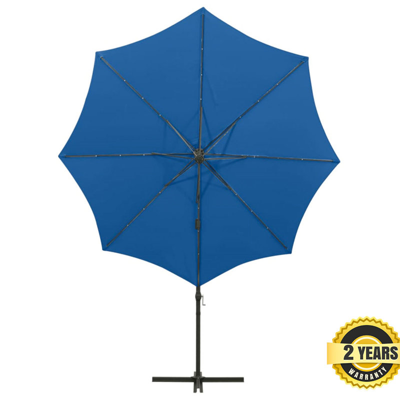Noriega 300cm Cantilever Parasol, Royal Blue