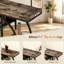 Table d'appoint, console avec tablettes