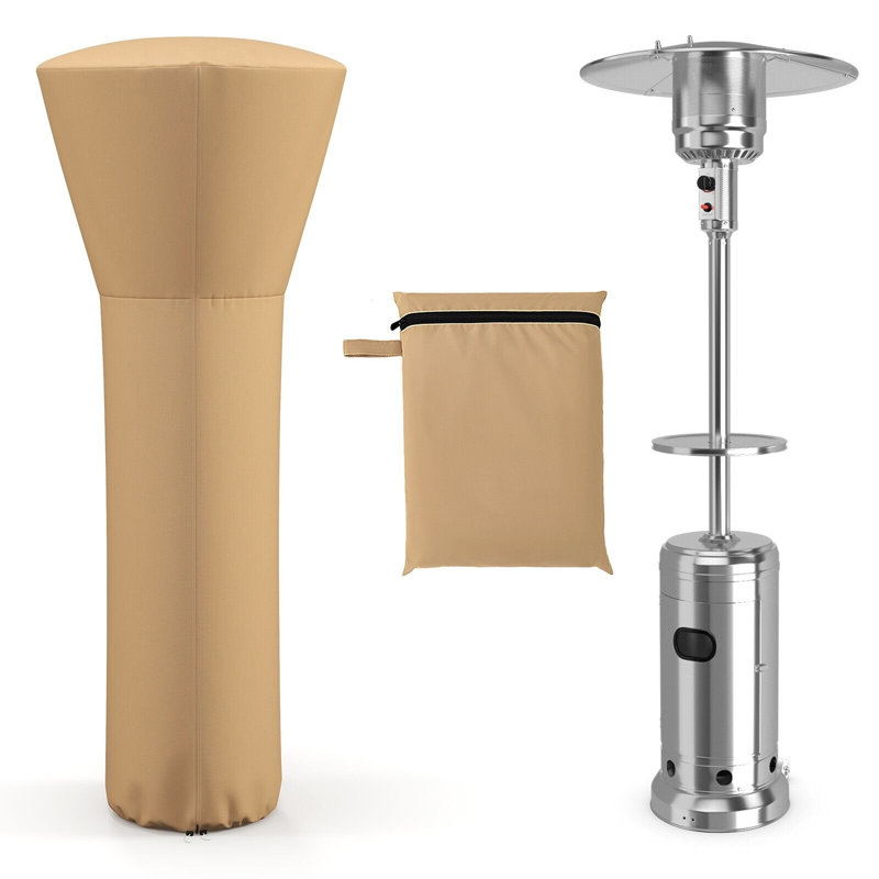 Cassundra Outdoor Patio Heater Cover, Beige