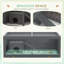 Wooden Hamster Cage with Sliding Tray Openable Top Hut-108204422