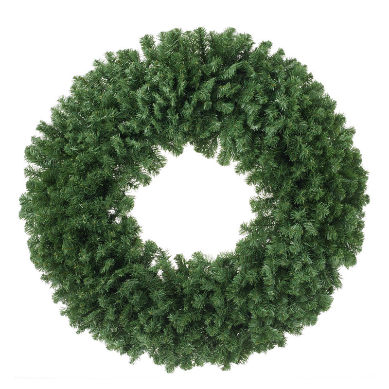 Faux Wreath, 48" W x 48" H x 3.95" D 