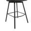 Swivel Upholstered Counter Stool with Metal Frame-453626691