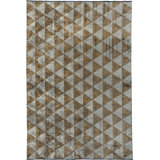 Rapture Gray/Brown Geometric Luxury Area Rug