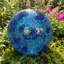 Boule globe en verre Deep Ocean Swirl - 10 po-2049416726