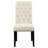 Beige And Antique Noir Dining Set