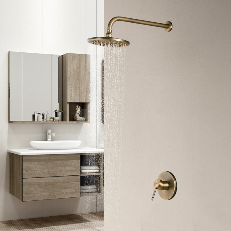 Complete Shower System with Rough-in Valve