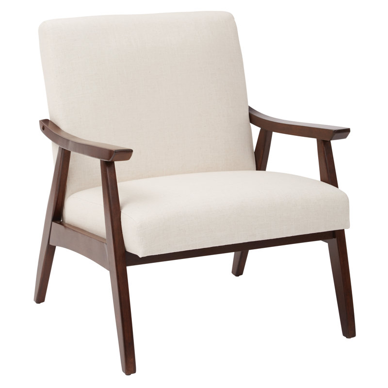 Daygen Upholstered Armchair, Linen Polyester 