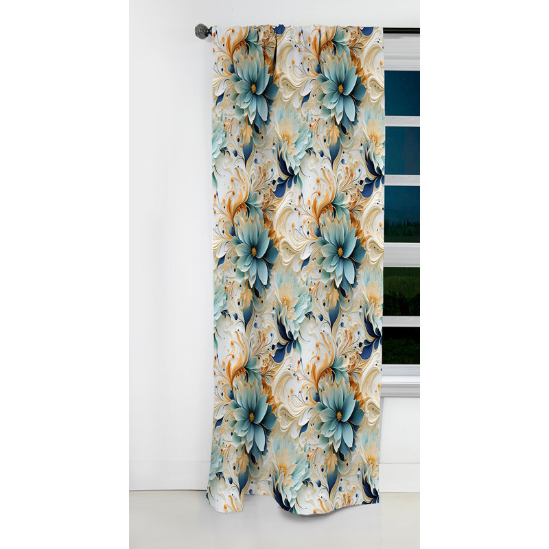 Motif cachemire Ethereal Whispers Paisley II, L 52 po x L 108 po
