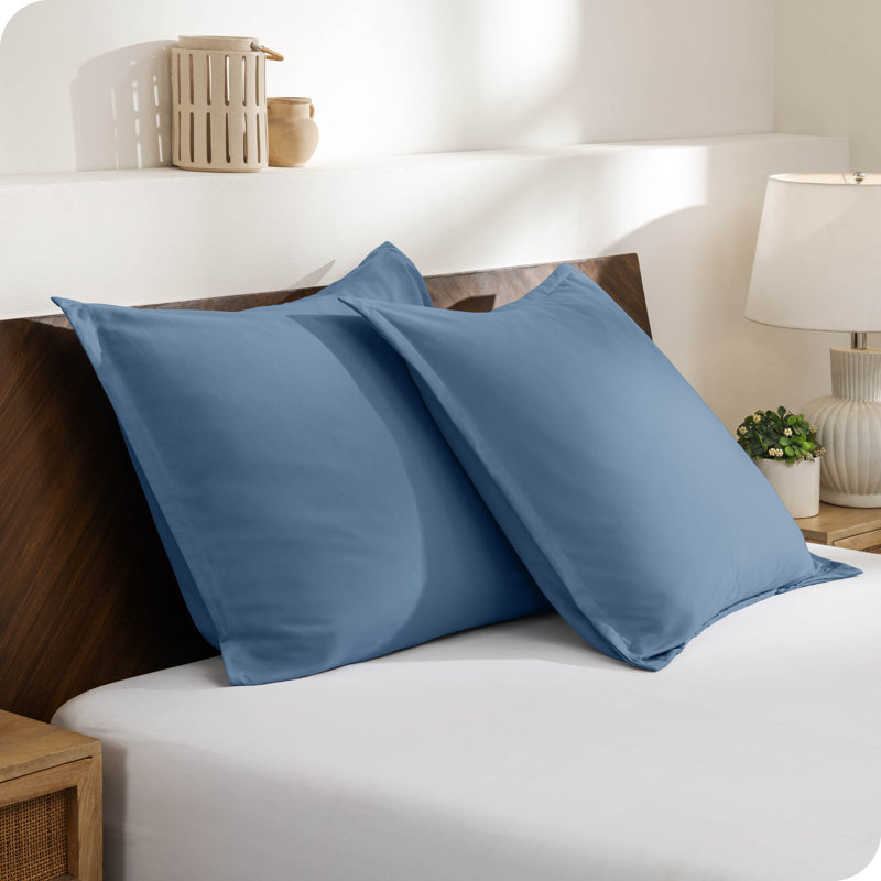 Ultra-Soft Pillow Sham Set, Coronet Blue, Euro