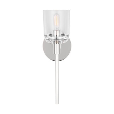 Thom Filicia Coury Bathroom Bedroom Wall Fixture With Clear Shade