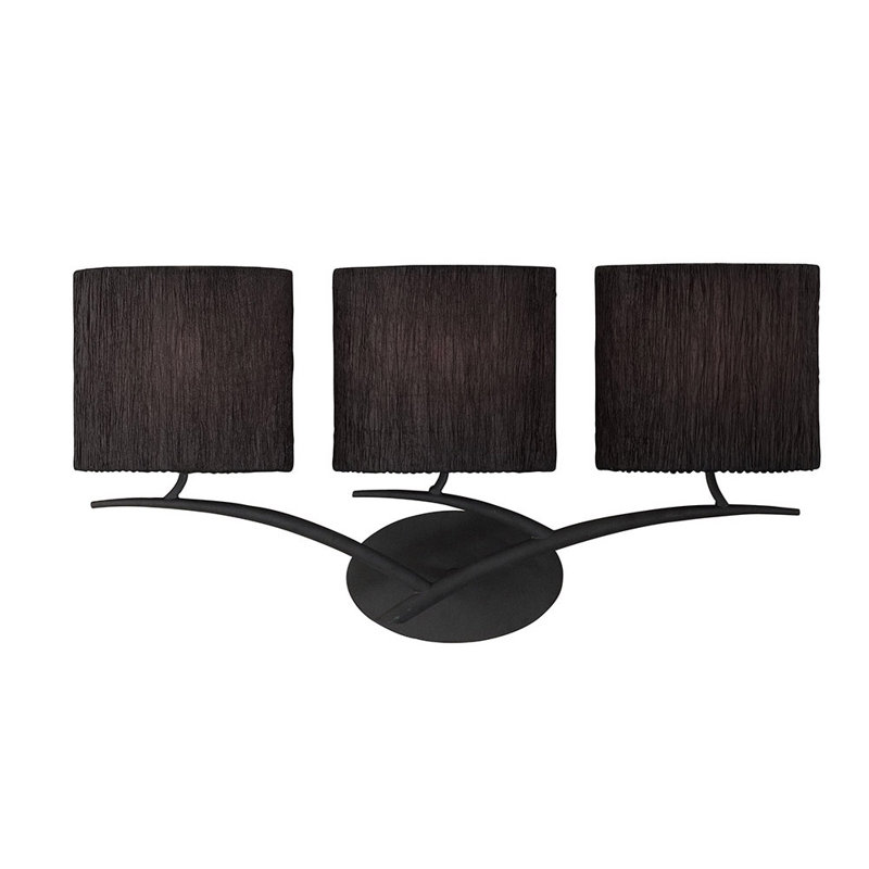Phaidra Plastic Armed Sconce, White, Black, Yes