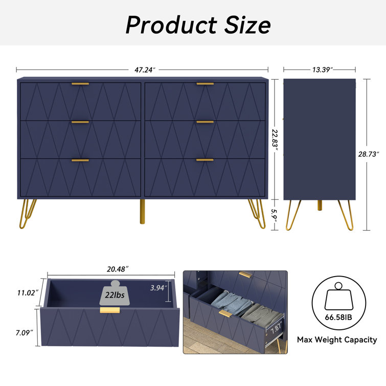 Marable 6 - Drawer Dresser