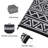9' x 12' Reversible Outdoor Patio Rug, Waterproof Plastic Straw Weave, Foldable Lightweight Design, Easy-Clean Surface for Backyard, Deck, Camping and Beach-1264458690-1264458693