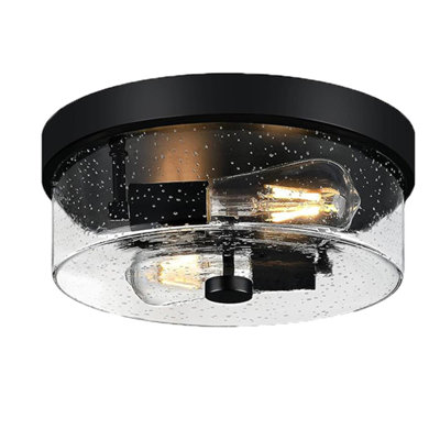 Black Embedded Pendant Light
