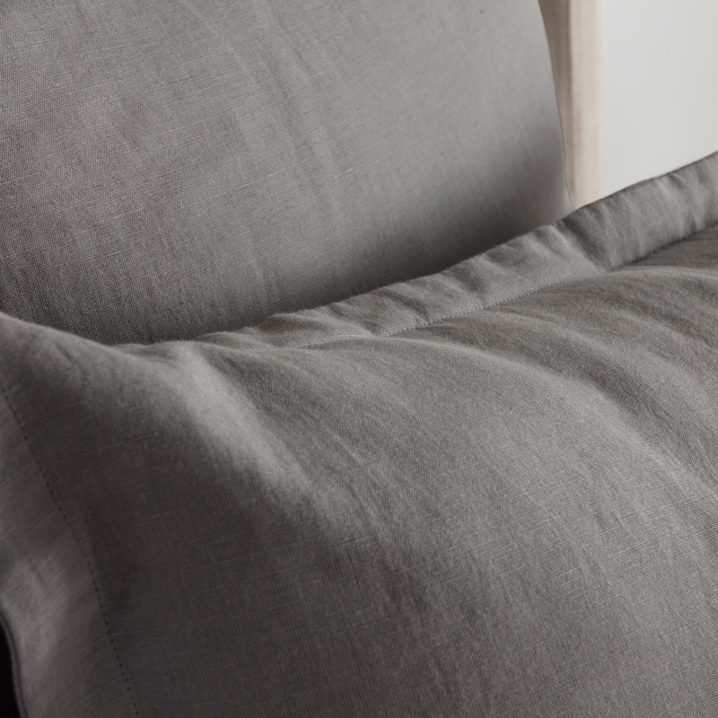 Arcadia Sham, Standard, Gray
