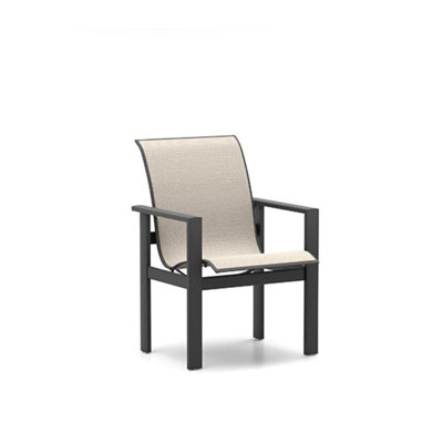Chaise de salle à manger à dossier bas Elements