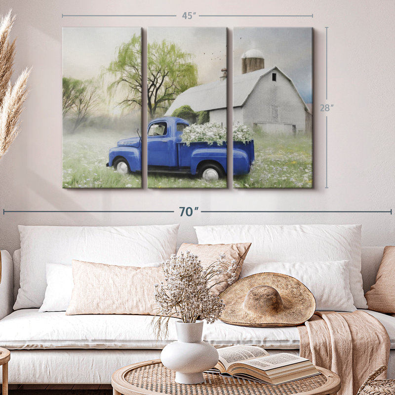 " Old Fashioned Spring " on, 28" H x 45" W