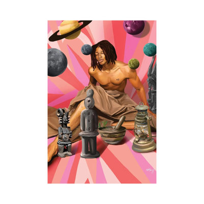 Morning Devotion by Eben Nwaokpani - Gallery-Wrapped Canvas Giclée on Canvas