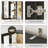 Glass Display Cabinet, Curio Display Cabinet for Collectibles, Bookcase for Room, Black & Wood