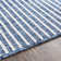 Irielle Geometric Blue Indoor/Outdoor Area Rug