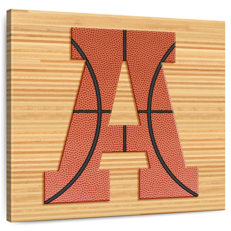 Lettre Tergel Basketball, H 30 po x l 30 po