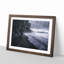 Black Beach In Iceland Painting - Single Picture Frame Print on MDF-56633042-56633045