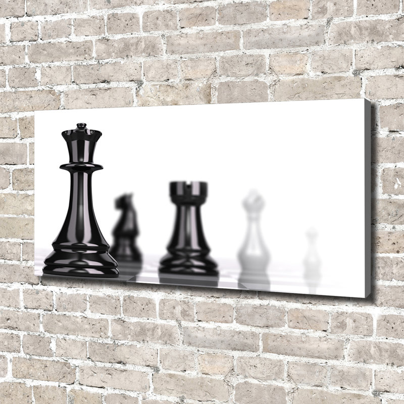 Chess Piece - Wrapped Canvas Print