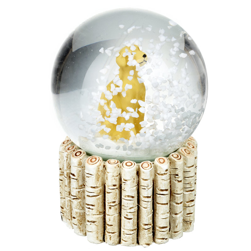 Dog Snow Globe