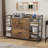 44” Locking Rolling Side File Cabinet With Storage Shelves And Drawers-59826830