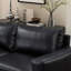 Causeuse en similicuir 78,5 po pour salon, appartement-1902915638
