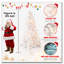Arbre de Noël blanc 7,5 pi pré-éclairé-1540562777