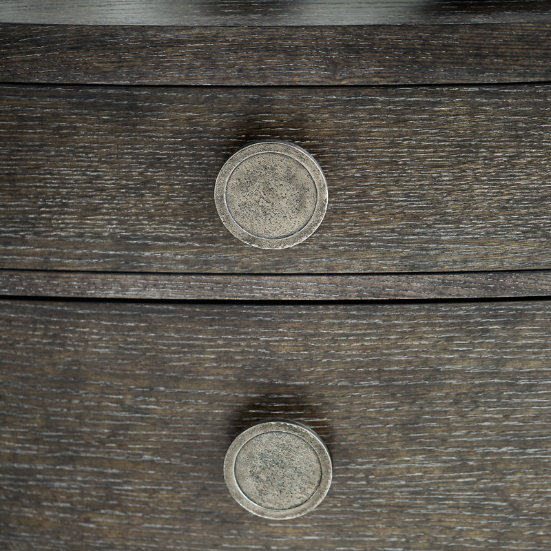 Linea 3 - Drawer Bachelor's Chest, Linea - Cerused Charcoal Finish