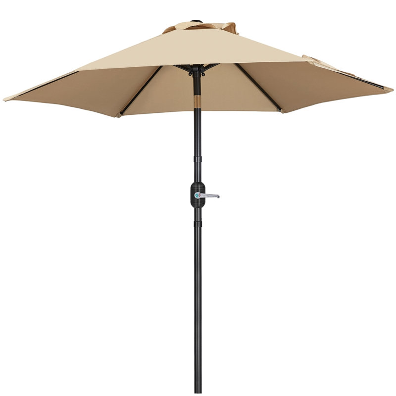 Parasol de patio 6 pi Spirica, Tanné