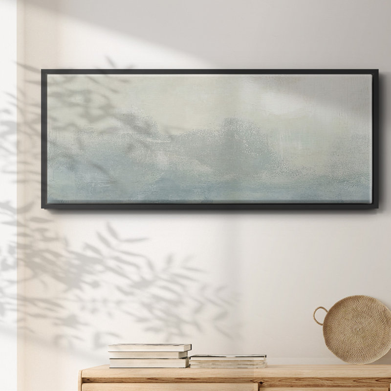 Tone Scape II- Framed Canvas, 20" H x 50" W