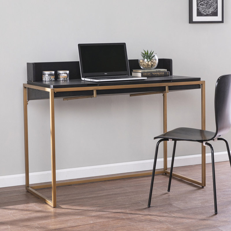 Bureau rabattable avec rangement Caldlin