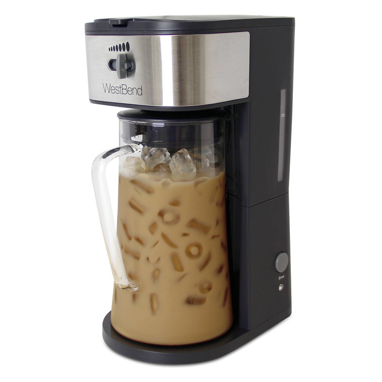 West Bend 2.75 qt. Black Iced Tea or Iced Coffee Maker IT500 - The
