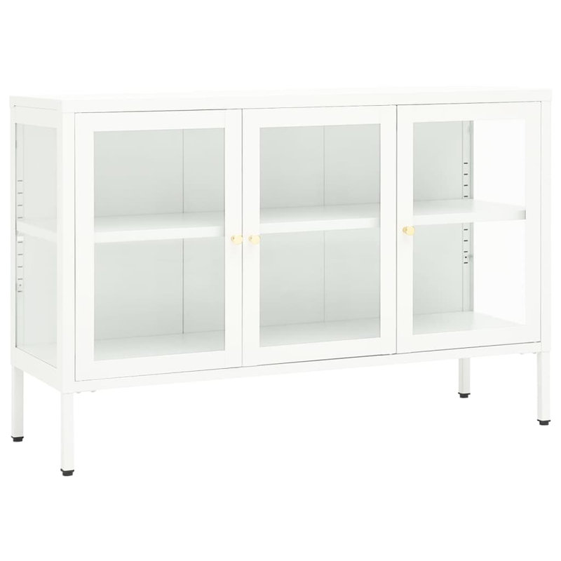 Farmerville 41.3'' Sideboard, White