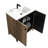 30 Inch Freestanding Vanity With Sink, Soft-Close Doors & Vertical Groove Design - Foldable Shaker Style, Adjustable Shelf, Installs In 30 Seconds-1685248271
