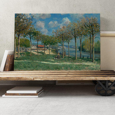 Alfred Sisley - Wrapped Canvas Painting